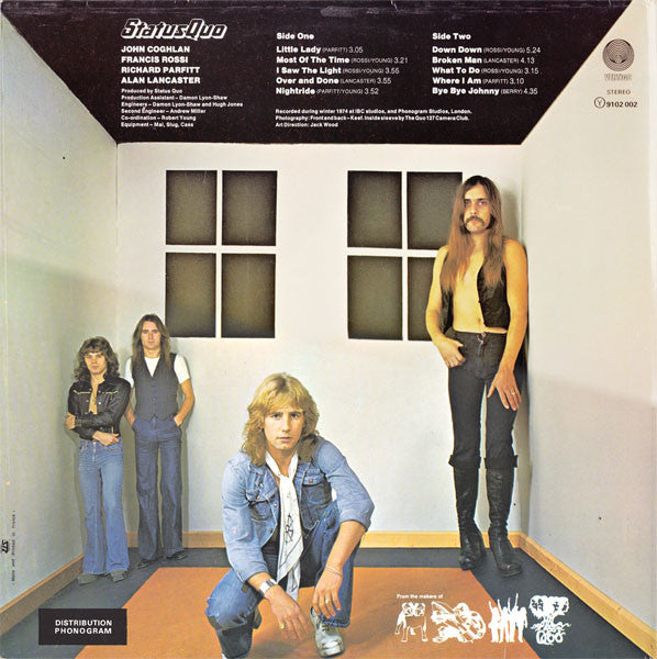 Status Quo : On The Level (LP, Album, Gat)
