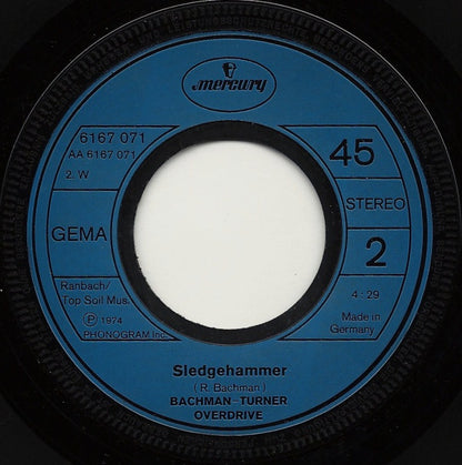 Bachman-Turner Overdrive : Roll On Down The Highway (7", Single)