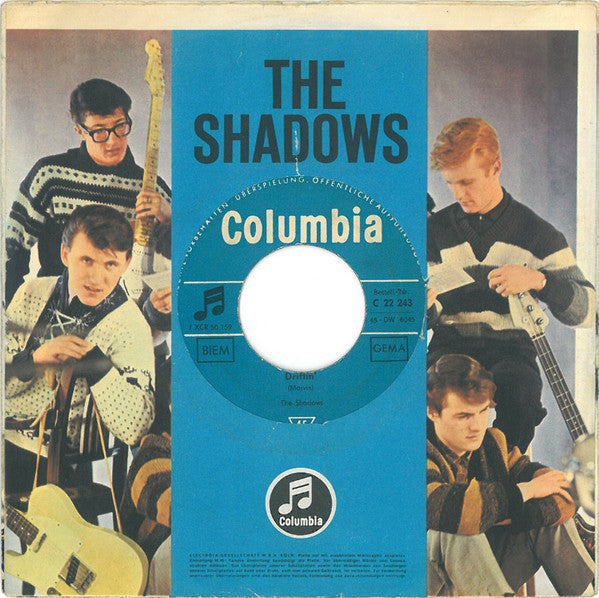The Shadows : Guitar Tango / Driftin' (7", Single, Mono)