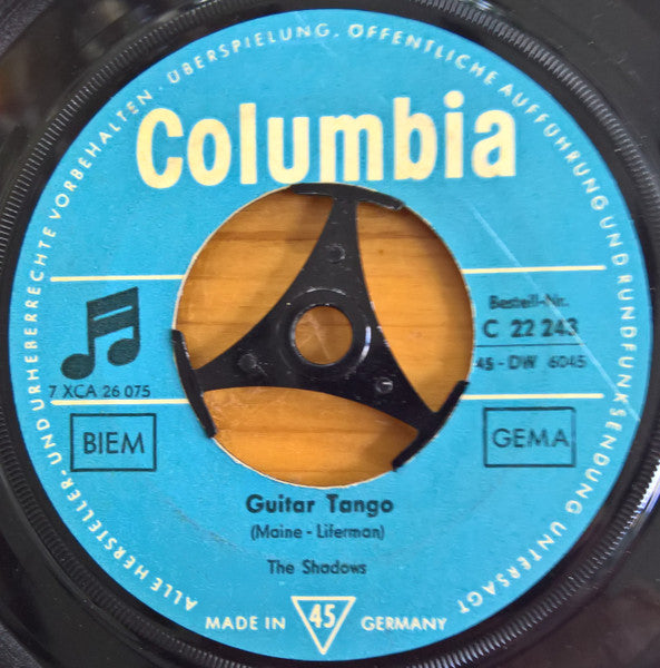 The Shadows : Guitar Tango / Driftin' (7", Single, Mono)