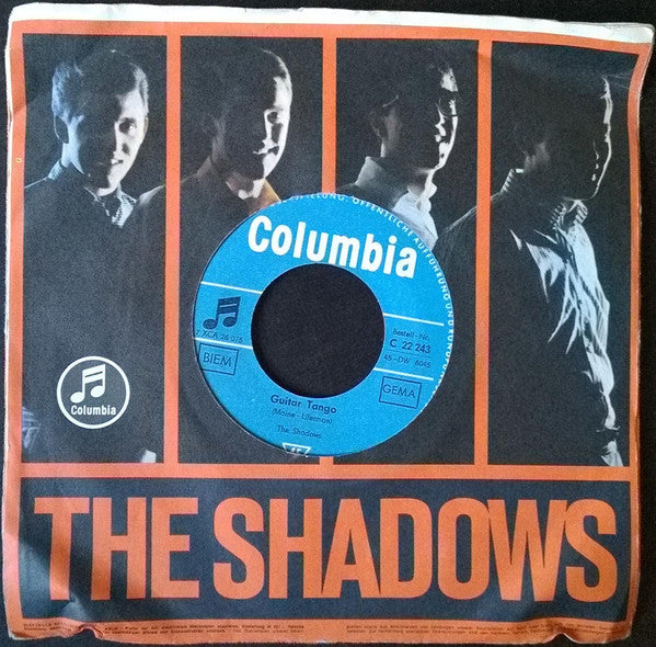 The Shadows : Guitar Tango / Driftin' (7", Single, Mono)