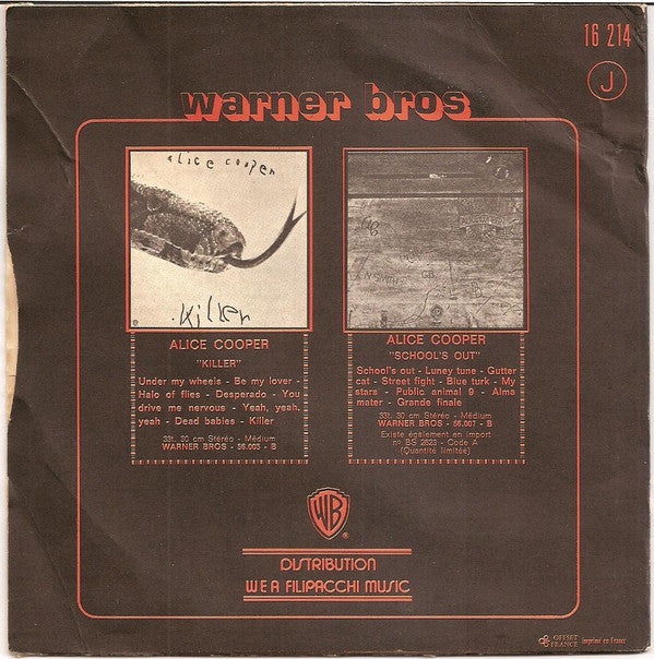 Alice Cooper : Elected! (7", Single)