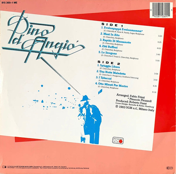 Pino D'Angio* : Una Notte Maledetta (LP, Album)
