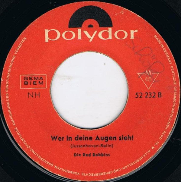 Die Red Robbins : Einsamer Abend (7", Single, Mono)