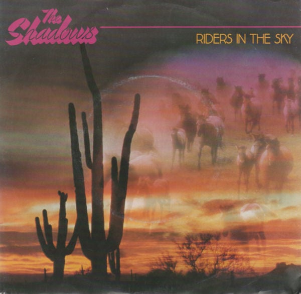 The Shadows : Riders In The Sky (7", Single)
