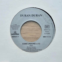 Duran Duran : Come Undone (7", Jukebox)