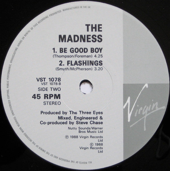 The Madness : What's That (12", Single)