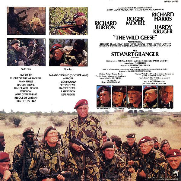 Roy Budd : The Wild Geese (Original Motion Picture Soundtrack) (LP)