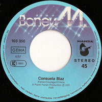 Boney M. : Malaika / Consuela Biaz (7", Single, Fir)