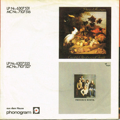Procol Harum : As Strong As Samson (When You're Being Held To Ransom) (7", Single)