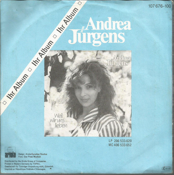 Andrea Jürgens : Ciao, Ciao Amore (7", Single)
