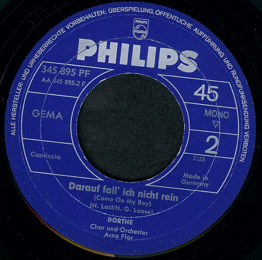 Dorthe Kollo : Glück Und Glas / Darauf Fall' Ich Nicht Rein (7", Single, Mono)