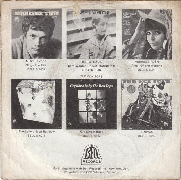 The Box Tops* : Soul Deep / (The) Happy Song (7", Single)