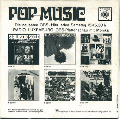The Tremeloes : Once On A Sunday Morning (Cuando Sali De Cuba) (7")