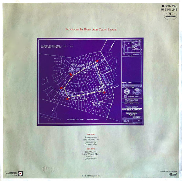 Rush : Signals (LP, Album)
