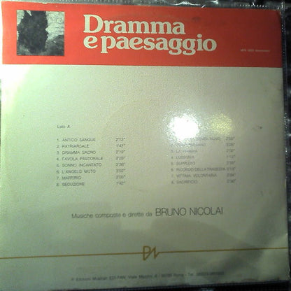 Bruno Nicolai : Dramma E Paesaggio (LP, Album)