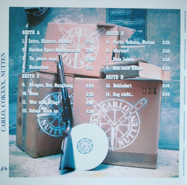 Sonny Black & Frank White : Carlo, Cokxxx, Nutten (2xLP, M/Print)