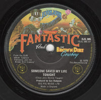 Elton John : Someone Saved My Life Tonight (7", Single, Sol)