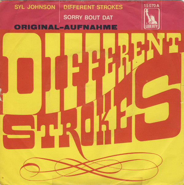 Syl Johnson : Different Strokes / Sorry Bout Dat (7", Single)