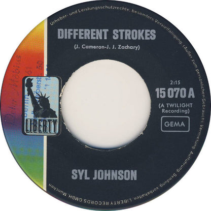 Syl Johnson : Different Strokes / Sorry Bout Dat (7", Single)