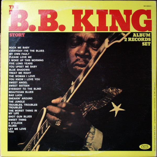 B.B. King : The B.B. King Story - Vol. 1/2 (2xLP, Comp, RE, Gat)