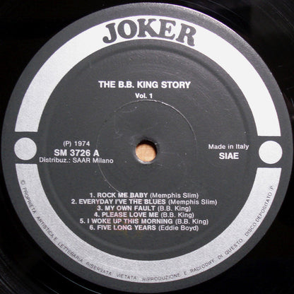 B.B. King : The B.B. King Story - Vol. 1/2 (2xLP, Comp, RE, Gat)
