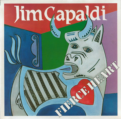 Jim Capaldi : Fierce Heart (LP, Album)