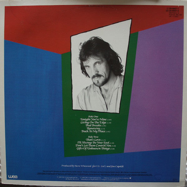 Jim Capaldi : Fierce Heart (LP, Album)