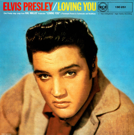 Elvis Presley : Loving You (10", Album, RE)