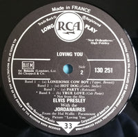 Elvis Presley : Loving You (10", Album, RE)