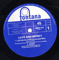 Love And Money : Four Songs From Love And Money (12")