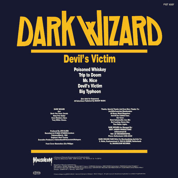 Dark Wizard : Devil's Victim (12", MiniAlbum)