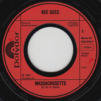 The Bee Gees* : Massachusetts (7", Single, Mono, RE)