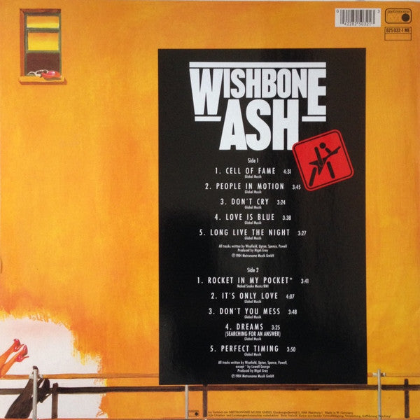 Wishbone Ash : Raw To The Bone (LP, Album)