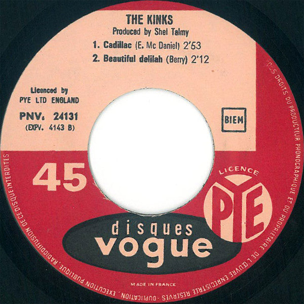 The Kinks : Got Love If You Want It (7", EP)