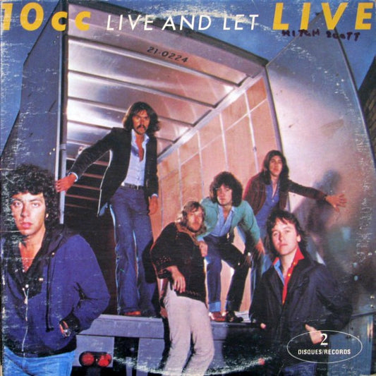 10cc : Live And Let Live (2xLP, Album, Gat)
