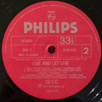 10cc : Live And Let Live (2xLP, Album, Gat)