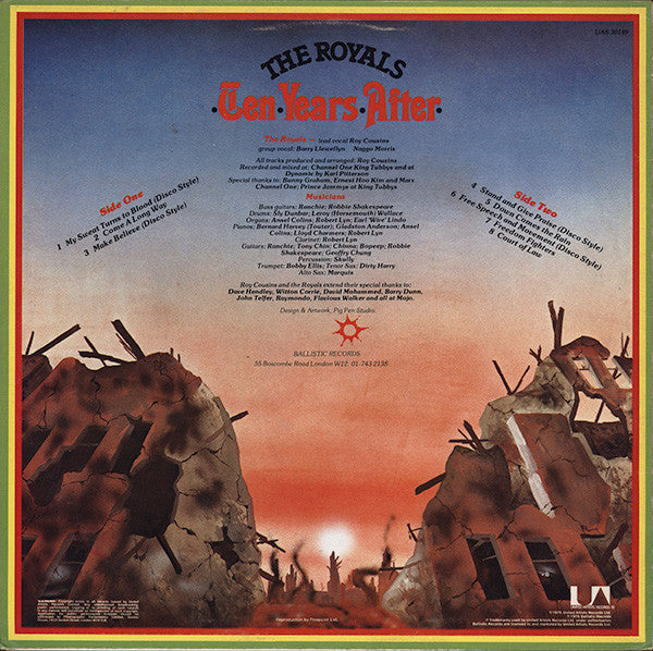 The Royals : Ten Years After (LP, Album)