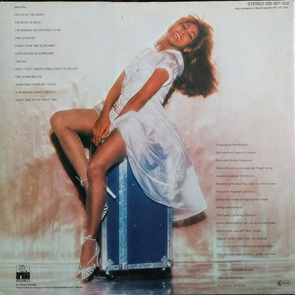 Tina Turner : Rough (LP, Album, Gat)