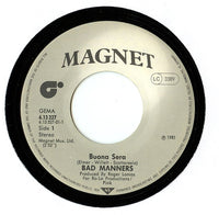 Bad Manners : Buona Sera (7")