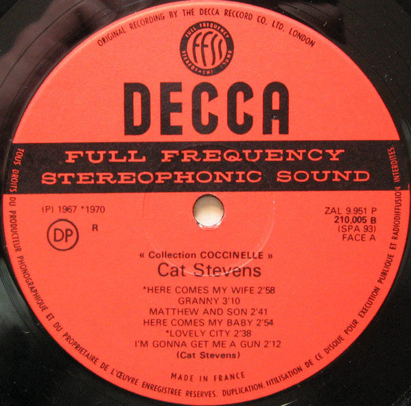 Cat Stevens : Cat Stevens (LP, Comp)