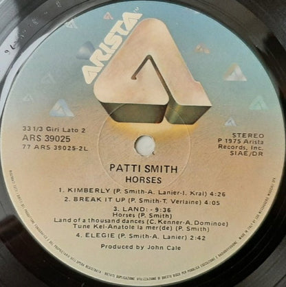 Patti Smith : Horses (LP, Album, RE)