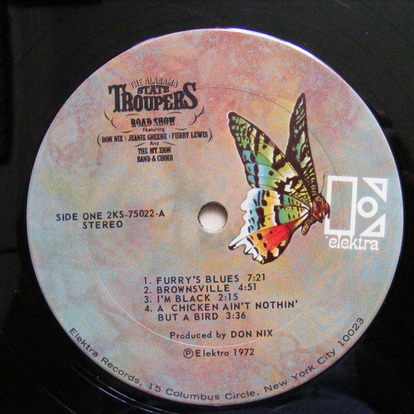 The Alabama State Troupers Featuring Don Nix | Jeanie Greene | Furry Lewis And The Mt. Zion Band & Mount Zion Singers : The Alabama State Troupers Road Show (2xLP, Album, San)