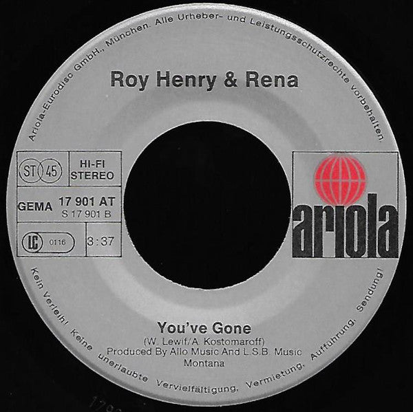 Roy Henry & Reïna : Squeeze Me (7")