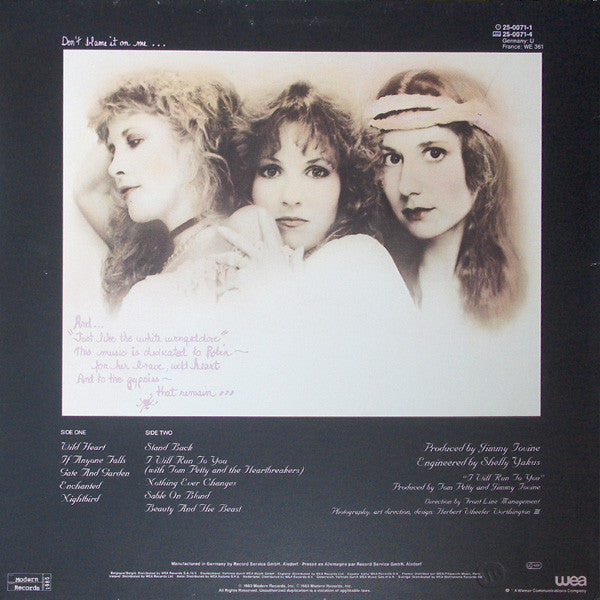 Stevie Nicks : The Wild Heart (LP, Album)