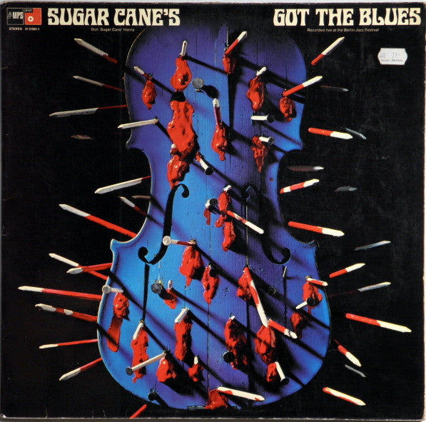 Don "Sugarcane" Harris : Sugar Cane's Got The Blues (LP, Album, Gat)