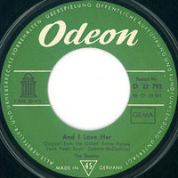 The Beatles : And I Love Her / I Should Have Known Better (7", Single)