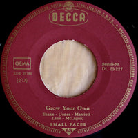 Small Faces : Sha-La-La-La-Lee (7", Single)