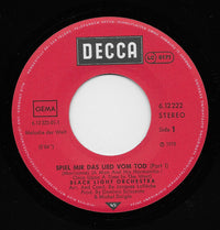 Black Light Orchestra : Spiel Mir Das Lied Vom Tod (7")