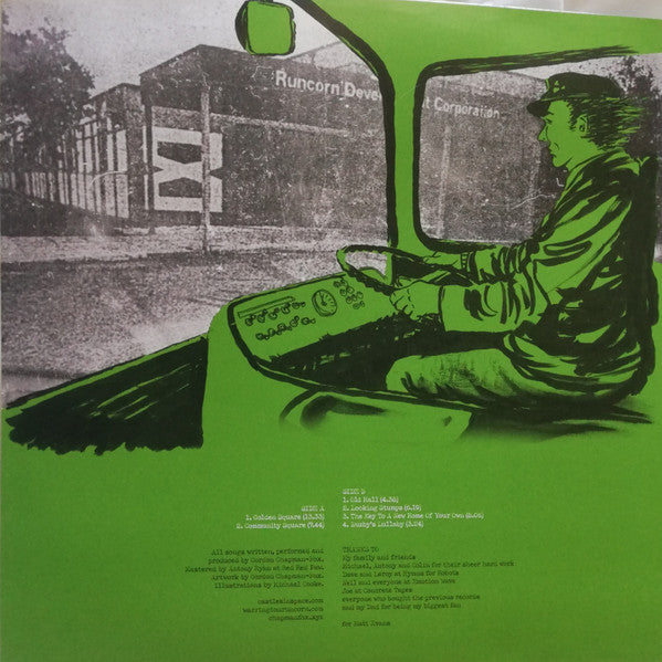 Warrington-Runcorn New Town Development Plan : Districts Roads Open Space (LP, Album, Ltd, RE, Bla)